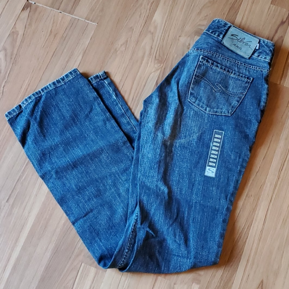 Silver jeans
